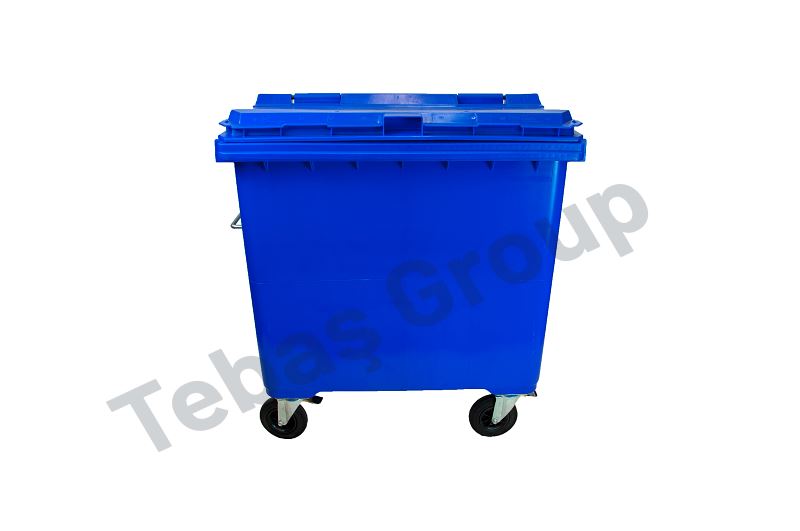 770 LT Mavi Plastik Çöp Konteyner